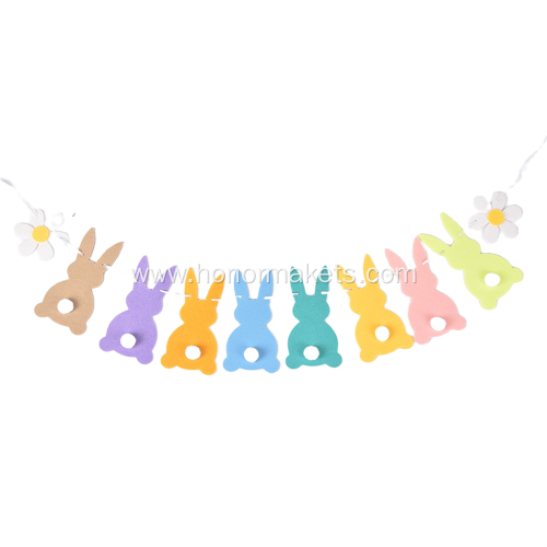 Easter Garland Banner